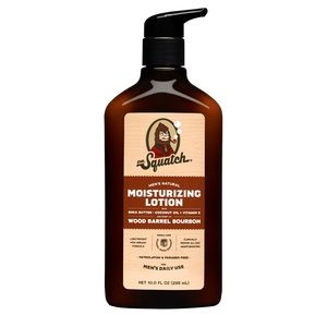Dr. Squatch‎ Natural Hand & Body Lotion , Wood Barrel Bourbon, 10 fl oz, NEW